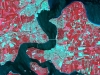 Landsat image of Middelfart - Fredericia, Denmark