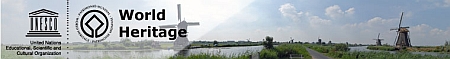 Mühlennetzwerk in Kinderdijk-Elshout, Niederlande