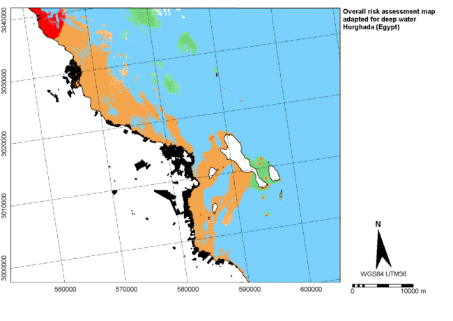 Risk assessment zones