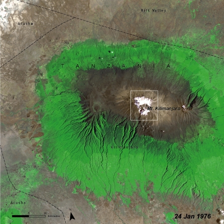 Mount Kilimanjaro 1976