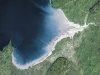 Mont St. Michel from space