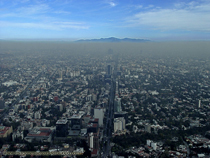 Mexico City under a pall of smog