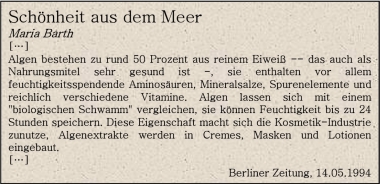 Berliner Zeitung 14.05.1994