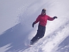 Snowboarder in the Austrian Alps