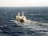 Vessel illegally discharging