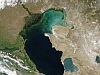 MODIS image of the Caspian Sea