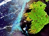 A plankton bloom across Ireland captured by ENVISAT