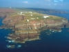 Aerial photograph of the cliffs at St Anne's Head