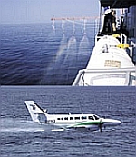spreading dispersants by boat and by plane