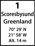 1. Scoresbysund, Grönland