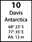 10. Davis, Antarktis
