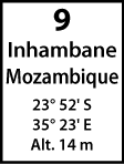 9. Inhambane, Mozambique