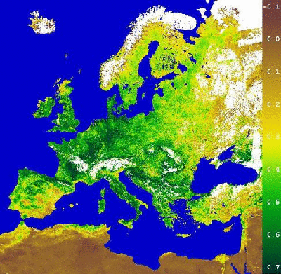 NDVI in Europa