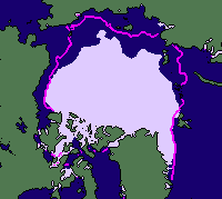 Arctic Sea Ice Extent September 2005