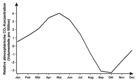 Seasonal cycle graph