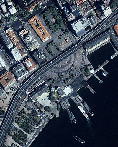 Το λιμάνι του Ρίο ντε Τζανέιρο από το IKONOS